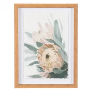 CUADRO IMPRESIÓN FLOR  PS/CRISTAL 30 X 2,50 X 40 CM