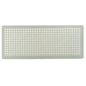 ALFOMBRA COCINA 120X50 VICHY NATURE