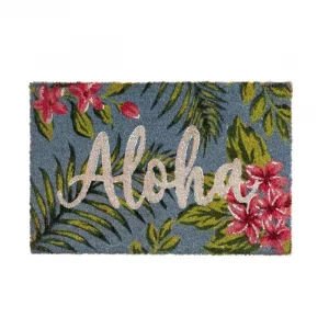 FELPUDO ALOHA FIBRA DE COCO 60 X 40 X 1,50 CM