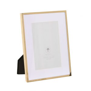 MARCO FOTO 10X15 ACERO CRISTAL 15,4X1X20,4 DORADO