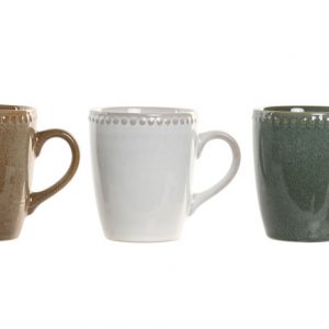 MUG GRES ESMALTADO 12X8,5X10 350ML