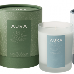 VELA CERA DE SOJA 10X10X10 200 GR. ZEN 2 SURT.