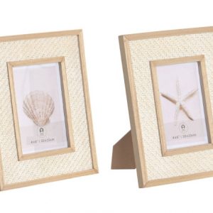 MARCO FOTO 10X15 MDF RATAN 24X2X29 2 SURT.