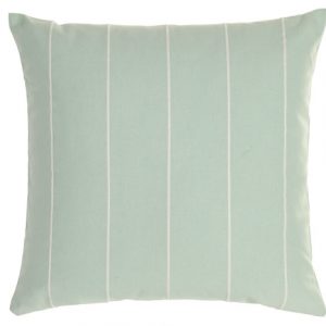 COJIN ALGODON POLIESTER 45X45 600 GR. RAYAS VERDE