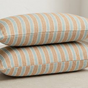 Cojín 30X50 Algodón Relieve Pespunt