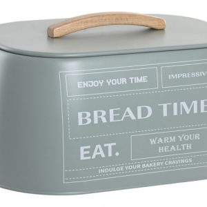 PANERA METAL BAMBU 33,5X23,5X18,5 VERDE MENTA