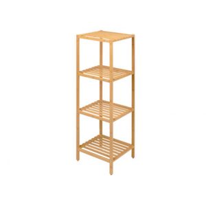 ESTANTERIA BAMBU 4 ESTANTES 33 x 108 x 35 cm