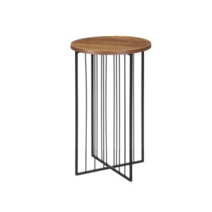 MESA AUXILIAR REDONDA ALTA 30 x 49 x 3.5 cm