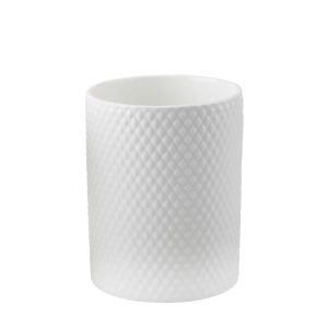 BOTE UTENSILIOS PORCELANA GRABADA