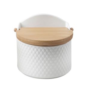 SALERO  PORCELANA GRABADA